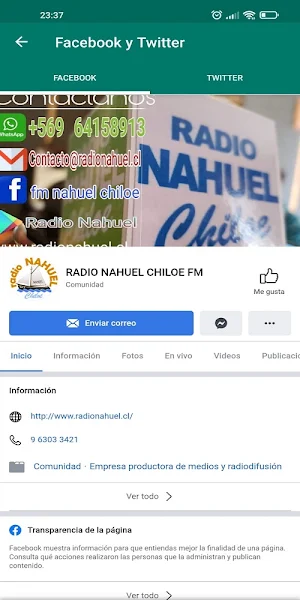 Radio Nahuel Screenshot 2