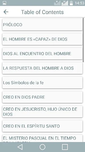 Catecismo Iglesia Católica Screenshot 1