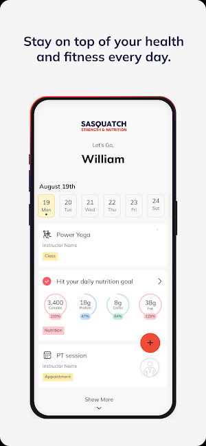 Sasquatch Strength & Nutr. Screenshot 1