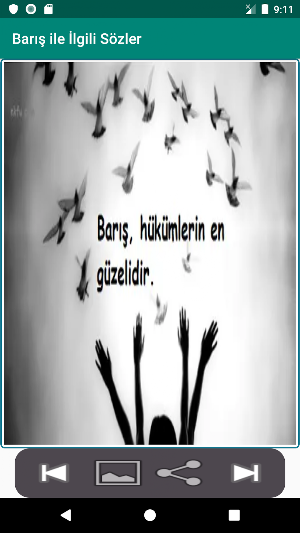 Barış Sözleri Screenshot 2