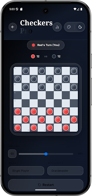 Chess Master Checkers Offline Screenshot 3