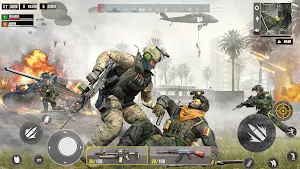 Gun Games FPS Commando 3D Game Screenshot 1