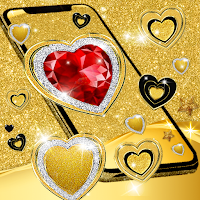 Gold Live Wallpapers 3D
