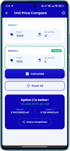 Discount Calculator: GST & Tax Screenshot 2