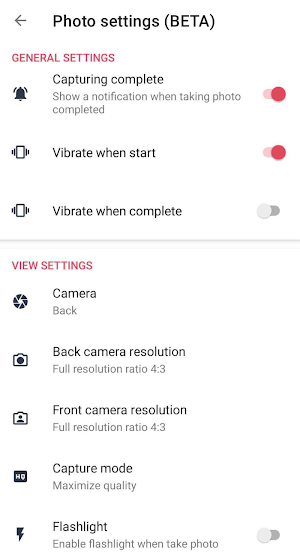 Quick Video Recorder Screenshot 2