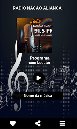 Rádio Nação Aliança 91,5 FM Screenshot 1