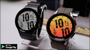 DIGI Scratched GWX6 Watch face Screenshot 1