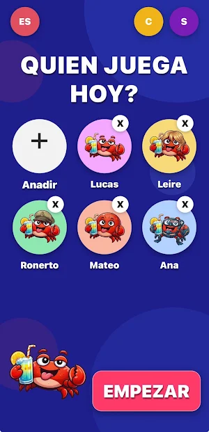 CrabbySip - Party Game Screenshot 0