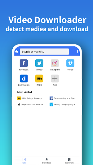 Pure All Video Downloader - Free Video downloader Screenshot 1