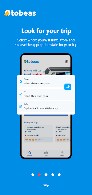 Otobeas- Bus Tickets App Screenshot 2
