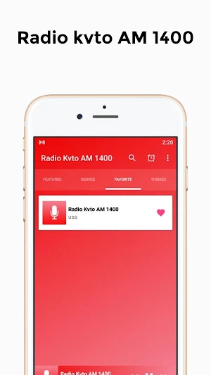 radio for kvto am 1400 Screenshot 1