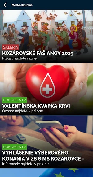 Obec Kozárovce Screenshot 1