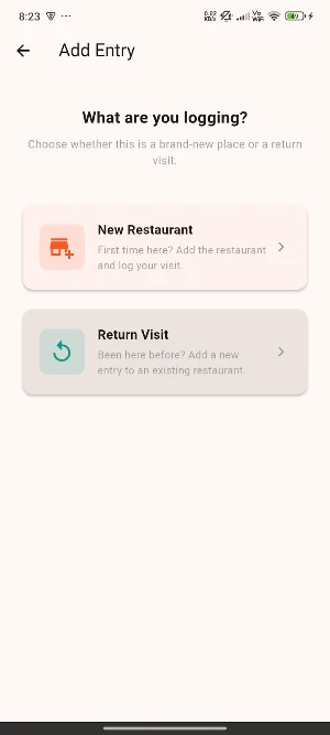 JourniBites Screenshot 3