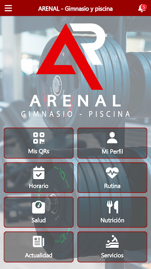 ARENAL - Gimnasio y piscina Screenshot 0