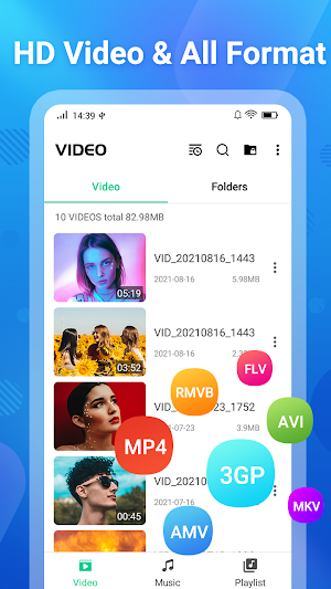 Video Player All Formats HD Screenshot 2