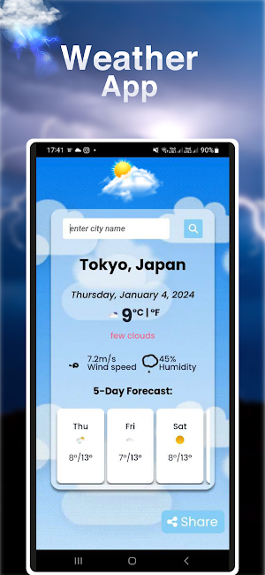 Weather Forecast Screenshot 3