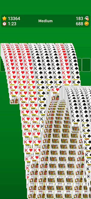Spider Solitaire Screenshot 2