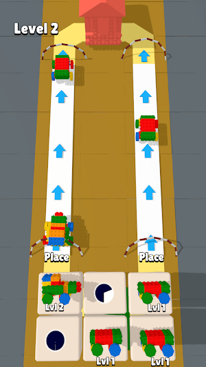 Toy Car Merge Screenshot 1