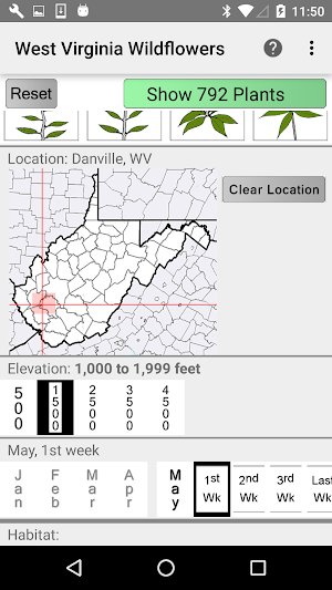 West Virginia Wildflowers Screenshot 1