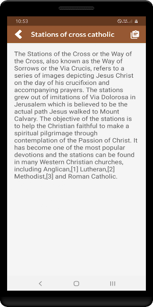 Stations of cross catholic Screenshot 3