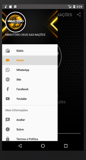 Tv e Rádio Ministério Deus das nações Screenshot 3