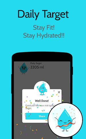 Water Tracker For Weight Loss🥤: Drink Water App Screenshot 1