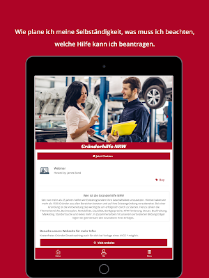 Gruenderhilfe NRW Screenshot 3
