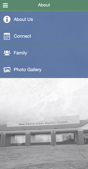 New Cornerstone Baptist Church Screenshot 2
