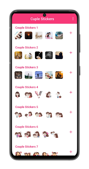 Couple Stickers For Whatsapp Screenshot 3