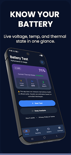Battery Health Test Screenshot 1