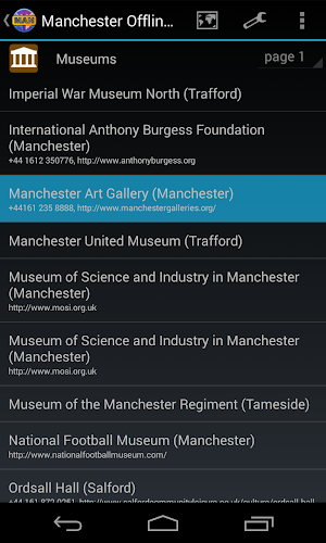 Manchester Offline City Map Screenshot 3