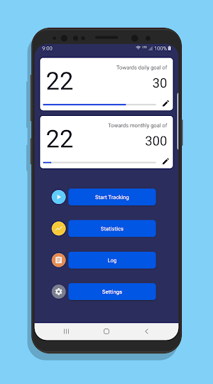 Push-Up Fitness Tracker Screenshot 1