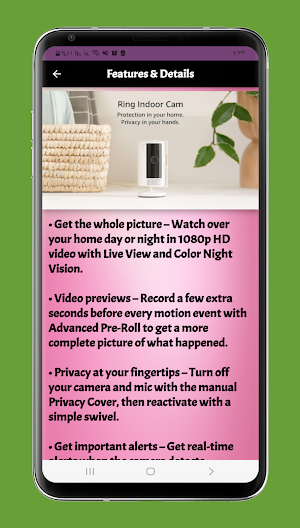 Ring indoor camera guide Screenshot 3