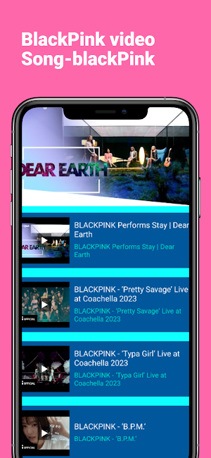 BlackPink video Song-blackPink Screenshot 3