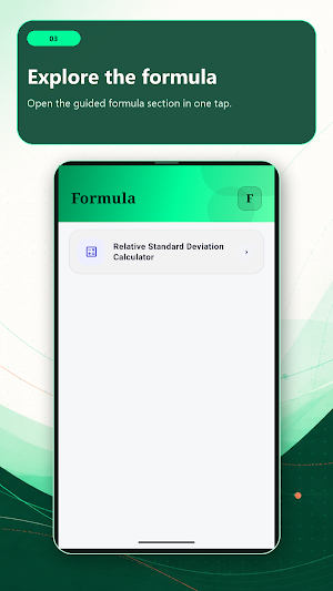 Relative Standard Deviation Screenshot 1