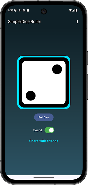 Simple Dice Roller Screenshot 0