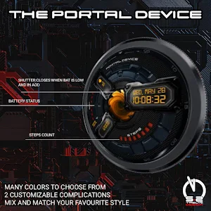 Portal Device Watchface Screenshot 2
