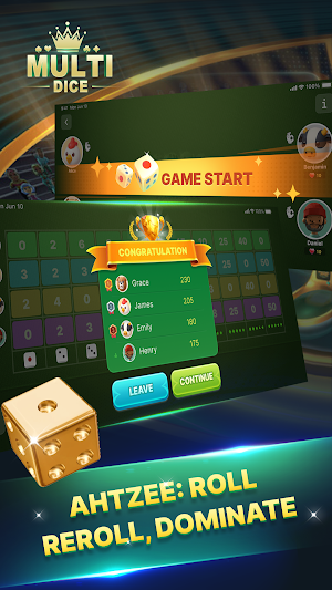MultiPlayDice Screenshot 1