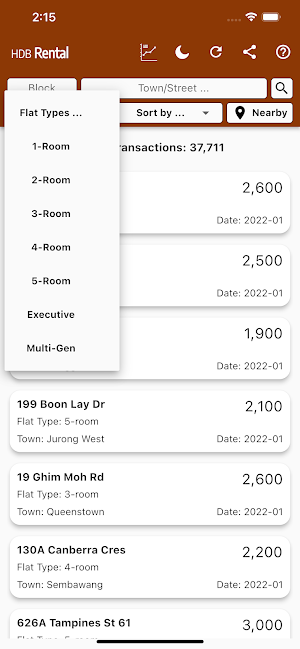 HDB Rental @ SG Screenshot 3