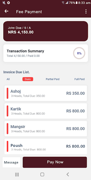 Mallarani School Screenshot 3