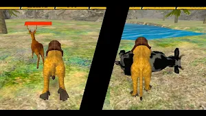 Wild Lion Simulator Game Screenshot 1
