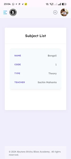 Abutara Shishu Bikas Academy Screenshot 3