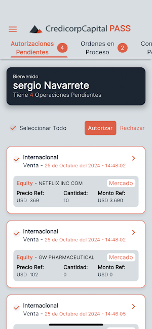 Credicorp Capital Pass Screenshot 1