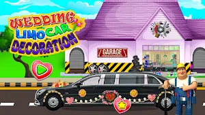 Wedding Limo Car Decoration: Customize Vehicles Screenshot 0