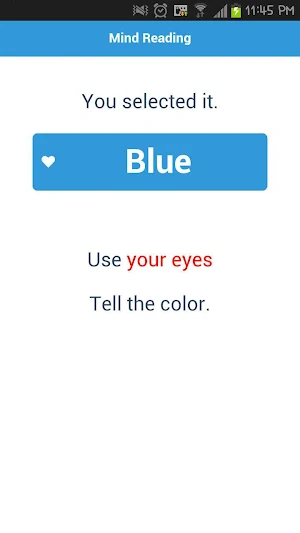 Mind Reading Magic Screenshot 2