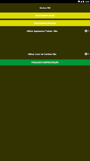 Quiosque GinasioRM Screenshot 2