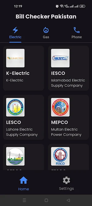 Bill Checker Pakistan Screenshot 0