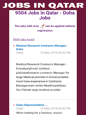Jobs In QATAR Screenshot 2