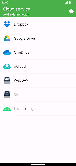 Cryptomator: Protect Privacy Screenshot 1
