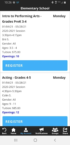 Wonderland Performing Arts Screenshot 3